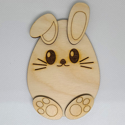 Personalized Easter Bunny Egg Tag