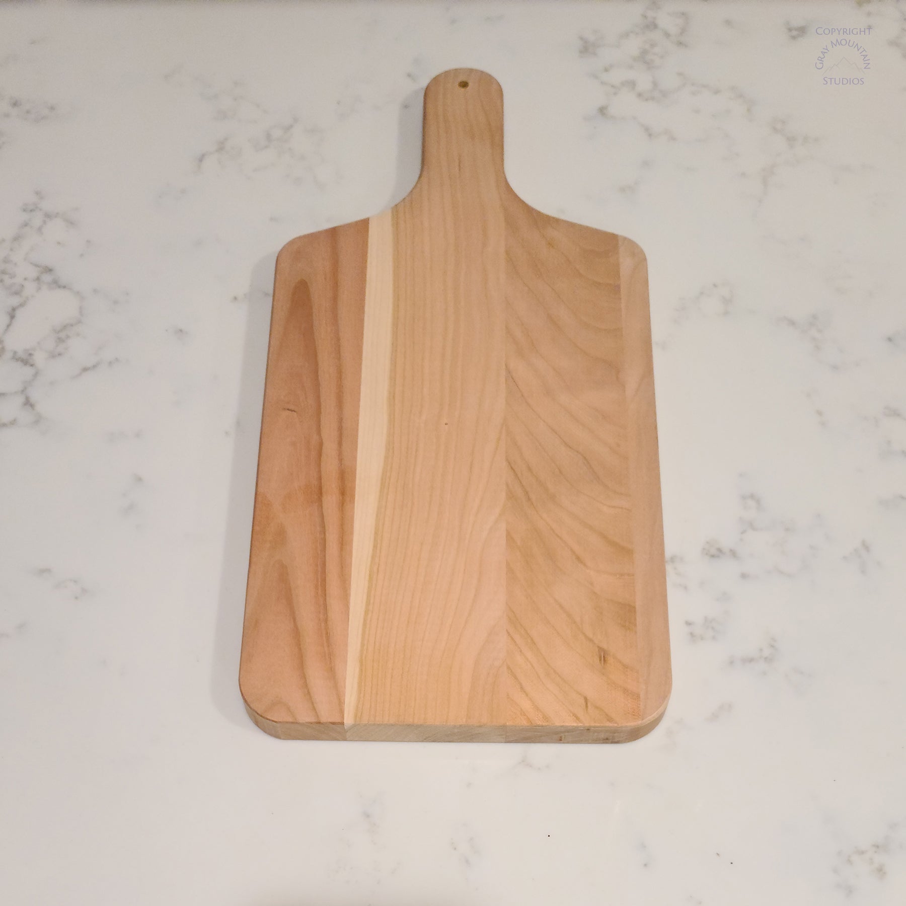 Handwriting Cutting Board - Personalized - Leather Handle — Lovely Grain  Studio