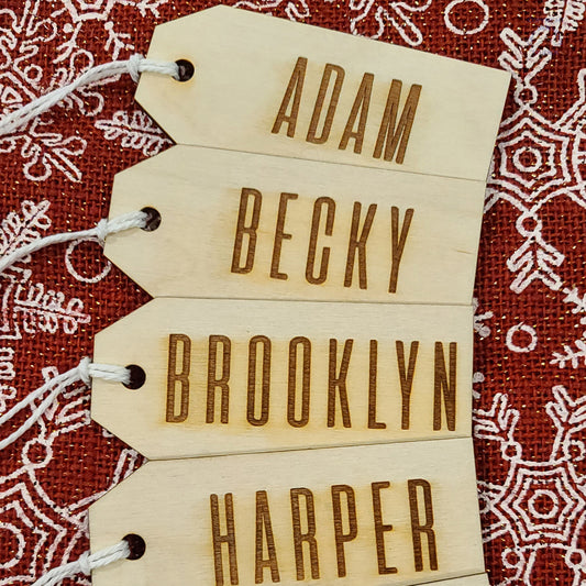Engraved Name Tag